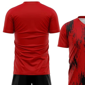 Camiseta de fútbol personalizada para hombre, de secado rápido, transpirable, con diseño de sublimación, en oferta, para venta en línea. - Product Image 4