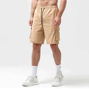 Pantalones Cortos Deportivos para Hombre, Estilo Urbano, con Logotipo Personalizado OEM, para Verano, Running, Gimnasio, Cintura Elástica, Secado Rápido - Product Image 5