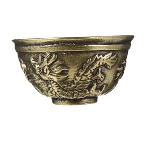 Cuenco redondo de cobre y latón para servir comida, cuenco decorativo para servir en el hogar, cocina, entrada, mesa, cuencos de latón para decoración. - Product Image 6