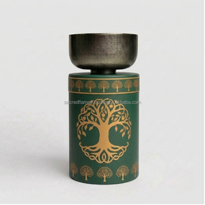 Wholesale Traditional Arabic <b>Oud</b> Bakhoor Burner Celtic Tree Metal Censer Charcoal Frankincense Holder Factory Direct - Product Image 2