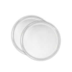 จานรองอาหารสแตนเลสทรงกลมสีเงินขัดเงา ทนทาน ใช้สำหรับเสิร์ฟอาหารค่ำ - Product Image 4