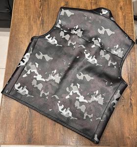 Gilet de sécurité tendance pour moto, en cuir, grande taille, imperméable et respirant pour homme, fabriqué au Pakistan - Product Image 2