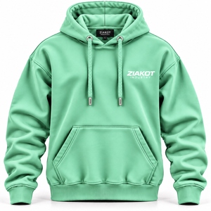 Wholsale Direct ZIAKOT INDUSTRY Custom Graphic Hoodie <b>Men</b> Oversized Pullover Sweatshirt Premium Heavyweight Fleece Hoodies - Product Image 6
