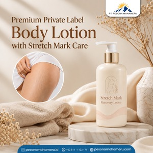 Lotion corporelle anti-vergetures hydratante, crème de soin pour le corps, formule de soutien à l'élasticité pour une routine quotidienne de soin de la peau - Product Image 1