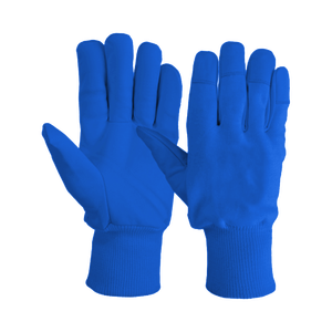 Smooth Leather Safety <b>Gloves</b> High Quality Moisture-Wicking Customizable Thickness Length Powder-Free <b>Silicone</b>-Free Cheap Price - Product Image 3
