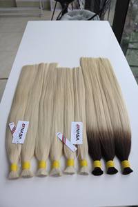 Extensions de cheveux en vrac les plus vendues, cheveux vietnamiens, double trame, 100 grammes, toutes les couleurs, 28 pouces - Product Image 6