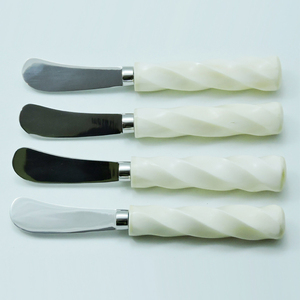 Couteaux de cuisine en acier inoxydable de qualité supérieure avec manche en résine, couteau à fromage en acier inoxydable, couteau à beurre, prix de gros direct usine - Product Image 3