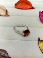 Bague en Quartz Jaune Céleste Élégante, Bijou en Cristal et Pierre Précieuse, Cadeau pour Femmes et Filles, Bague de Fiançailles Unique et Tendance
