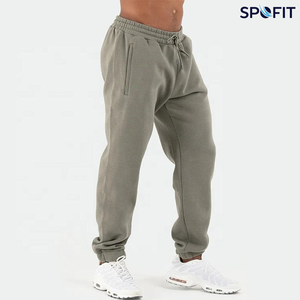 Custom <b>Men</b>’s Casual <b>Jogger</b> Pants Elastic Waist Drawstring <b>Slim</b> <b>Fit</b> Tapered Sweatpants with Pockets for Streetwear - Product Image 3