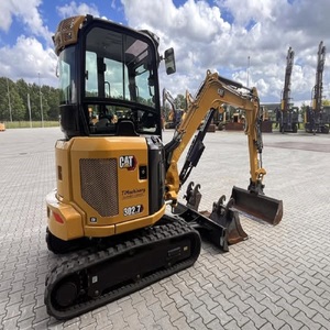 Mini-excavatrice sur chenilles Cat fiable, en excellent état d'origine, moteur, boîte de vitesses, pompe à engrenages, fonctionnement fluide, puissance élevée - Product Image 5