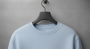 เสื้อสเวตเชิ้ตผู้ชายสีฟ้าอ่อน ผ้าฝ้าย ทรงหลวม คอกลม แบบถัก มีฮู้ด สำหรับใส่ลำลองในฤดูใบไม้ร่วง - Product Image 5