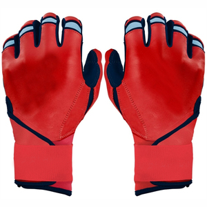 Hot Selling High Quality Baseball Batting Gloves New Design Comfort feel soft stuff Baseball Batting Gloves in wholesale price - Product Image 6