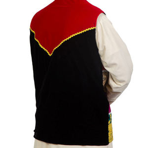 ชุดผู้ชายแบบดั้งเดิมของชาวอัฟกัน ปักลายเพราฮัน ตุนบัน ชุดวัฒนธรรมอิสลามของชาวปัชตุน ชุดผู้ชายอัฟกัน ขายส่งจากโรงงาน - Product Image 4