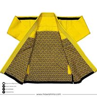 Kimono de BJJ de qualité supérieure, pré-rétréci, tissage perlé, 100% coton, broderie personnalisée, doublure par sublimation, léger, Mawra MAWRA MMA