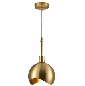 Lámpara Colgante de Metal Dorada Contemporánea para Techo, Ideal para Sala de Estar, Comedor, Cocina, Cafetería, Hotel, Restaurante - Product Image 4