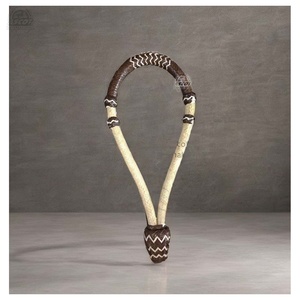 Bosal en cuir brut le plus vendu dans des accessoires de cheval tressés à la main de style occidental pour la vente en gros - Product Image 3