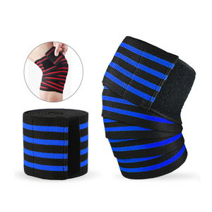 Bandes de genou d'entraînement robustes Misha Sports Fitness en néoprène respirant, légères, antidérapantes, protection complète haute performance - Product Image 5
