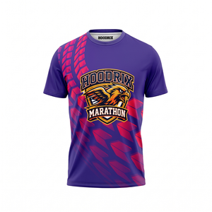 Camiseta de Running para Maratón al por Mayor, de Secado Rápido, Transpirable, Ligera, con Impresión por Sublimación, Fabricante de Ropa Deportiva Personalizada - Product Image 1
