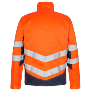<b>High</b>-<b>Visibility</b> Winter Safety Waterproof Industrial Zipper <b>Jacket</b> Construction Security Working <b>Softshell</b> Traffic Uniform <b>Jacket</b> - Product Image 4