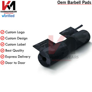 Almohadilla de espuma ajustable con velcro para barra, para sentadillas, empujes de cadera, levantamiento de pesas en gimnasio, para cuello y hombros - Product Image 2