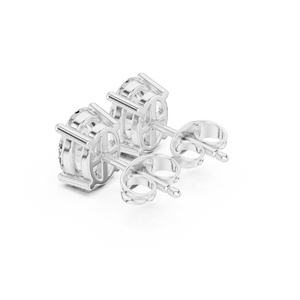 Stunning Solid Gold Lab Grown Diamond <b>Earrings</b> Available in 14k White Gold Elegant Sparkle GRA Certified <b>Fine</b> Jewelry For Women - Product Image 4