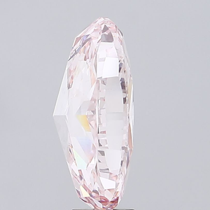 Excellents diamants CVD polonais non montés, certifiés IGI, pour l'exportation. Diamant de laboratoire de qualité supérieure, taille ovale, rose intense fantaisie, clarté VS1. - Product Image 4