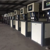 Machine d'emballage unique UPACK-2, machine de moulage par injection-stretch-soufflage à cavité unique pour bouteilles PET/PP/PC, manuelle, 25 kW, diamètre 200 mm