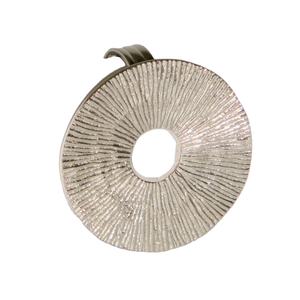 Porte-anneau de serviette en laiton Antique plaqué or perlé fait à la main élégant décor de table toutes saisons écologique pour les mariages - Product Image 3