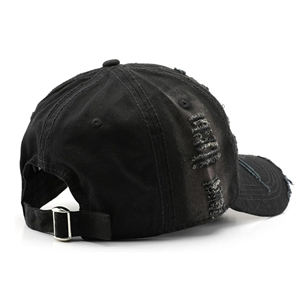 Gorras de Béisbol Vintage Personalizadas con Logotipo, de Mezclilla Lavada y Desgastada, de 6 Paneles, Impermeables, Estilo Casual, en Venta - Product Image 3