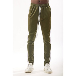 Wholesale High Street Mens <b>Stacked</b> <b>Joggers</b> With Phone Pockets Breathable Jogging Gym Trousers Workout 100% cotton for men - Product Image 1