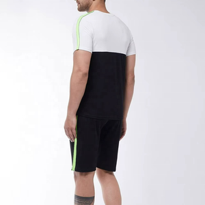 Conjunto Deportivo de Verano para Hombre, Estilo Casual Elegante, Transpirable, con Estampado, de Felpa, 2 Piezas, Pantalones Cortos de Secado Rápido - Product Image 3