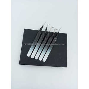 Pinzas de Precisión Antiestáticas para Pestañas, Material de Acero Inoxidable, Marca Personalizada Modelo 575.0 para Resultados Suaves - Product Image 2