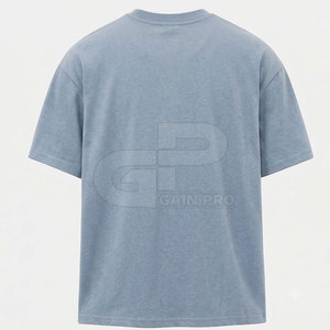 เสื้อยืดพิมพ์ลายสะท้อนแสงผู้ชายลำลองโอเวอร์ไซส์ผ้าฝ้ายเสื้อยืดสตรีทแวร์แขนสั้นแฟชั่นฤดูร้อนสวมใส่สบายทุกวัน - Product Image 2
