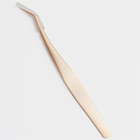 Pinzas para Cejas XELTECH SURGICAL XS-EBT-01, de Acero Inoxidable, Ligeras, Ecológicas, de Alta Calidad, con Punta Fina y Afilada, para Cejas Encarnadas