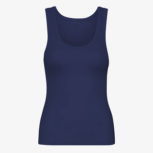 Nouveau style débardeur côtelé en coton avec dentelle pour femme, couche intérieure, couche de base, couvrant les aisselles, camisole soutien-gorge, vêtement d'extérieur estival - Product Image 1