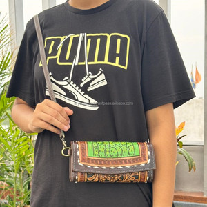 กระเป๋าสตางค์หนังแท้สะพายข้างลายต้นกระบองเพชรหนังเครื่องมือแบบตะวันตกใหม่กระเป๋าสตางค์หนังแท้แบบคาดลำตัวกระเป๋าสตางค์ผู้หญิงหนังวัวลายดอกไม้ - Product Image 2