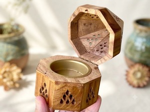 Mubkhar en bois fait main de haute qualité et écologique, ensemble de Bakhoor 2025, best-seller, boîte spéciale Eid Ramadan, pendant le Ramadan - Product Image 1