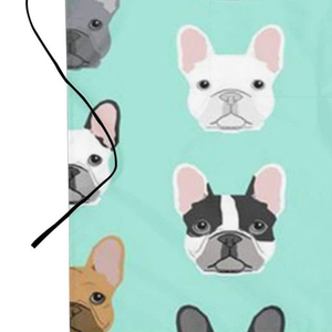 Tablier de barbier personnalisé imprimé par sublimation, haute qualité, vente en gros, tissu de première qualité, fournisseur ODM, Arrivée 2026 - Product Image 6