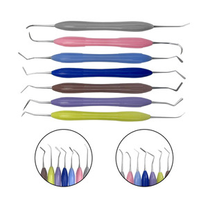 Kit de Instrumentos Manuales de Acero Inoxidable Reutilizables para Resina Compuesta Estética Dental 2026 - Product Image 2