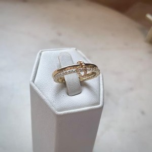 Ensemble de bagues empilables minimalistes en moissanite à coupe ronde, en argent 925, bijoux fins, cadeau de promesse pour les petites amies - Product Image 3