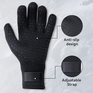 Best Enhancing Performance Diving Gloves Wholesale breathable Good Price Professional Wear Solid Color Diving Gloves - Product Image 3