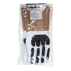 Guantes de Soldadura TIG de Cuero de Cabra y Piel de Vacuno de Primera Calidad al por Mayor, Protección de Manos para Seguridad Industrial - Product Image 2