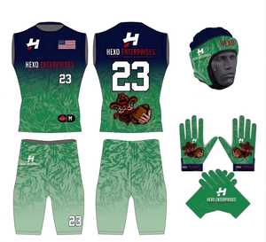 Uniforme Personalizado 7v7 para Fútbol Americano, Uniformes de Compresión para Jóvenes, Uniforme sin Mangas 7V7 2026 - Product Image 5