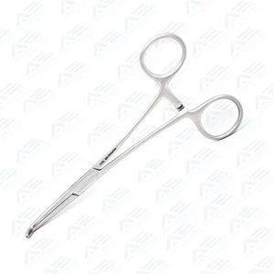 Pinzas Quirúrgicas Generales Premium, Instrumentos Médicos de Cirugía, Pinzas de Disección Pediátricas de Alta Calidad, Totalmente Curvadas, 13.5cm - Product Image 4