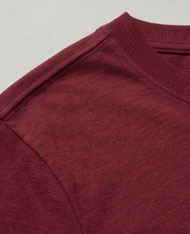 T-shirt Homme Col V Personnalisable avec Logo, Bicolore, en Coton, Patchwork, Manches Courtes, Coupe Slim, T-shirt Vierge Épais - Product Image 3