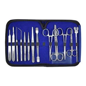 Kit de Cirugía para Estudiantes de Biología, Anatomía, Botánica y Veterinaria, Tijeras Quirúrgicas Hechas de Acero Inoxidable Quirúrgico - Product Image 1