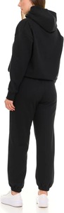 100% Cotton Casual Hooded Fleece Sweat Suit <b>Set</b> Solid Black Full Sleeve Loose Fit Breathable Cotton <b>Joggers</b> <b>Matching</b> Outfit - Product Image 4