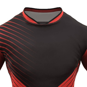 ชุดยูนิฟอร์มรักบี้คุณภาพพรีเมียมยอดนิยม แขนสั้น พิมพ์ลายได้ตามต้องการ คุณสมบัติป้องกันแบคทีเรีย ระบายอากาศได้ดี ชุดยูนิฟอร์มรักบี้ฟุตบอล - Product Image 3