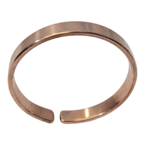 Brazalete Terapéutico de Cobre Liso Moderno, Elegante Brazalete para la Sanación Energética y el Alivio del Estrés, Ecológico, Disponible en Diferentes Tamaños - Product Image 4