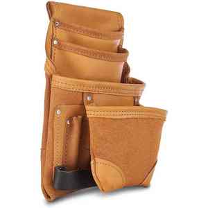 Professional Best Quality Solid Material Tool Bag With Belt for Sale Premium Quality Men's PU Leather Tool <b>Kit</b> Belts - Product Image 4